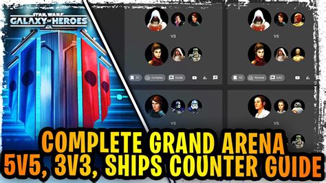 5v5 counters swgoh - 5v5 Counters. In light of the news that swgoh.gg is discontinuing their public API, I'm forced to discontinue support for swgohcounters.com. More details can be found on my …